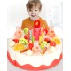 کیک تولد موزیکال و چراغدار اسباب بازی مدل 889147