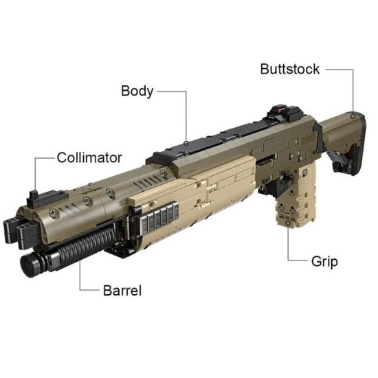 ساختنی مدل اسلحه نظامی کد 92402