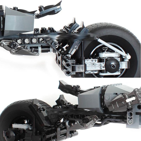 ساختنی Decool مدل موتورسیکلت بتمن کد 7115