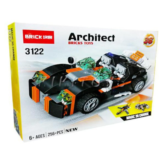 خرید اینترنتی اسباب بازی ساختنی بریک مدل ماشین چند منظوره کد 3122