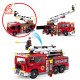 اسباب بازی ساختنی ausini مدل ماشین آتش نشانی